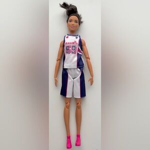 Barbie Made to Move basketball player doll